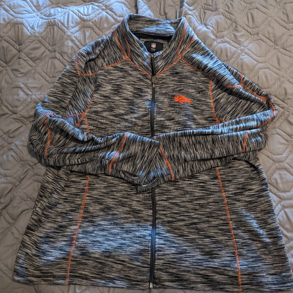 Women's Denver broncos full zip